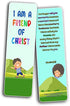 Christian Bookmarks for Kids - Identity in Christ (60 Pack) - Perfect Gift Away for Sunday School and Ministries - VBS Sunday School Easter Baptism Thanksgiving Christmas Rewards Encouragement