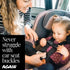UnbuckleMe Car Seat Buckle Release Tool - As Seen on Shark Tank - Makes it Easy to Unbuckle a Child's Car Seat - Easy Tool for Parents, Grandparents & Older Children (1 Pack, Gray & White)