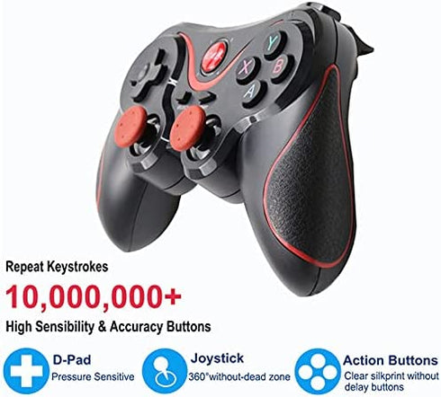 Android Gamepad Controller, Megadream Wireless Key Mapping Gamepad Joystick Perfect for Call of Duty & PUBG Mobile & More, Compatible for Samsung Galaxy HTC LG Other Phone, Not for iOS