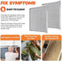 BPS1FA30 Range Hood Aluminum Filter 11-3/4" x 14-1/4" x 3/8" (2 Pack)by Beaquicy - Replacement for Bro-an, Nutone Mesh Aluminum Grease Range Hood -Replaces 99010299 S99010299 S99010305 AP3378953 8322
