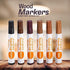 Katzco Wood Furniture Repair Kit Wood Markers For Scratches - Set of 13 - Markers and Wax Sticks with Sharpener - Wood Floor Scratch Remover Cover-Up for Tables, Desks