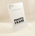 Photo Booth Frames - 5x7 Inch Clear Acrylic Display, Slanted Back Vertical Standing Plastic Picture or Display Sign Holder with Inserts - 12 Count