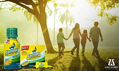 Zorritone Cough Drops | Mint Flavored Central American Cough Lozenges for Fast Acting Cough Relief and Sore Throat Soothing from The Common Cold, Flu, and Allergies; 20 Pieces