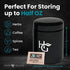 Herb Guard - Half Oz Smell Proof Jar and Airtight Container (250 ml) Comes with Humidity Pack to Keep Goods Fresh for Months