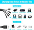 5 in 1 USB Charger Cable Cord for Nintendo NDS Lite/Wii U/New 3DS(XL/LL),3DS(XL/LL),2DS,DSi(XL/LL),NDS/GBA SP(Gameboy Advance sp),PSP 1000 2000 3000