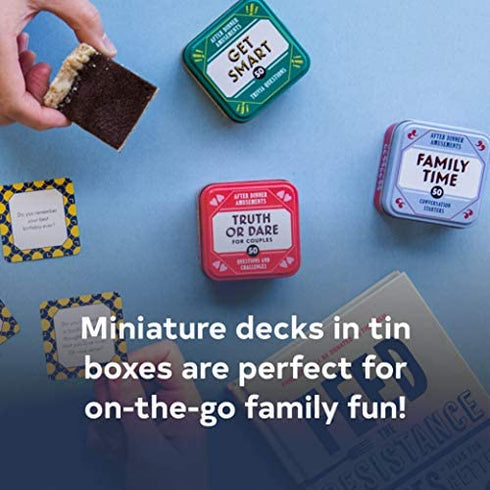 After Dinner Amusements: Get Smart: 50 Trivia Questions (Family Friendly Trivia Card Game, Portable Camping and Holiday Games)