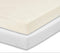 Everyday Kids 2-Pack Fitted Crib Sheets, 100% Soft Breathable Microfiber Baby Sheet, Fits Standard Size Crib Mattress 28in x 52in, White Nursery Sheet and Beige Nursery Sheet