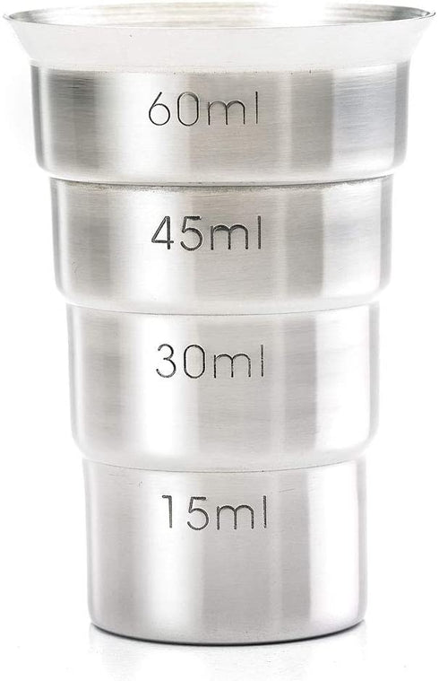 Barfly M37109 Drink Jigger, 2 oz, Stainless w/out Handle