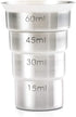 Barfly M37109 Drink Jigger, 2 oz, Stainless w/out Handle