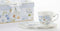 Delton Porcelain Butterfly Tea and Toast Set