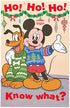 American Greetings Disney Christmas Card for Kids (Mickey Mouse, Santa's Nice List)