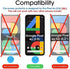 (3 Pack) amFilm 5.8 inch Tempered Glass Screen Protector for Google Pixel 4A, 0.26mm Thickness HD Clear, Anti-Scratch Bubbles-Free