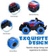 Toddlers Toys for 4-5 Year Old Boys RC Car Remote Control Trucks for 3-4 Year Old Kids , Birthday Gifts Preschool Toys Cars RWD 1/43 Scale ?Blue RAM?