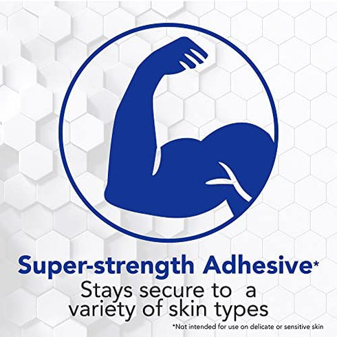 All Health Antibacterial Heavy Fabric Strong Strip Adhesive Bandages, XL 1.75 in x 4 in, 30 ct | Extra Large, Helps Prevent Infection, Durable Protection for First Aid and Wound Care