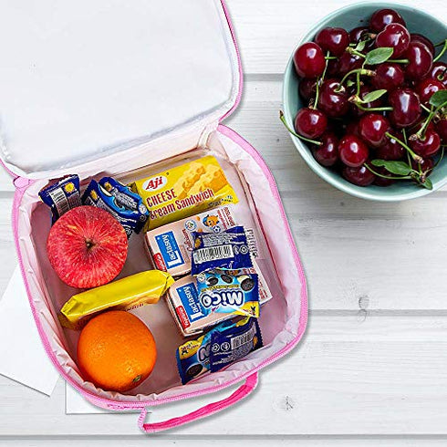 Unicorn Lunch Box, Girls Insulated Bag, Kids Reversible Sequin Flip Color Change