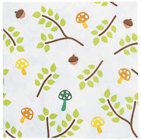 Woodland Animals Farmhouse Party Supplies for 16 People (32 Piece Woodland Animals)