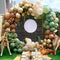 Brown Gold Metallic Balloon Garland Arch kit backdrop 133pcs Macaron Orange Retro Olive Green Balloons Set for Wedding Birthday Balloons Graduation Party babyshower Decorations.