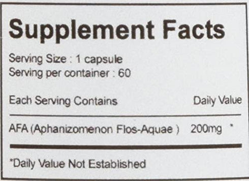 Celulas Madres (AFA) Aphanizomenon flos-Aquae Stem Cell Enhancer + 1 Free Bottle!