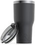 RTIC Tumbler with Splash Proof Lid, 30 oz, Black, Insulated Travel Stainless Steel Coffee Mug, Sweat Proof, Keeps Hot & Cold Longer