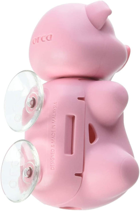 Flipper Pink Pig Toothbrush Holder