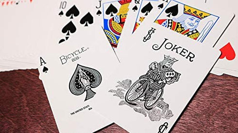 Murphy's Magic Bicycle Poker Size Turquoise Back Playing Cards, 1 Joker Included