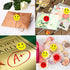 Wootile Yellow Smile Face Happy Stickers and Red Sad Frowny Face Stickers for Teachers 1 Inch Round Smiley Circle Dots 500 Teacher Kids Reward Labels Happy Face Thank You Labels Behavior face Stickers