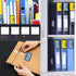 Legal Yellow Plaintiff's Exhibit Blue Defendant's Exhibit Stickers 1.65 X 1 Inches - Color-Coded Exhibit Labels 400 Stickers Per Pack