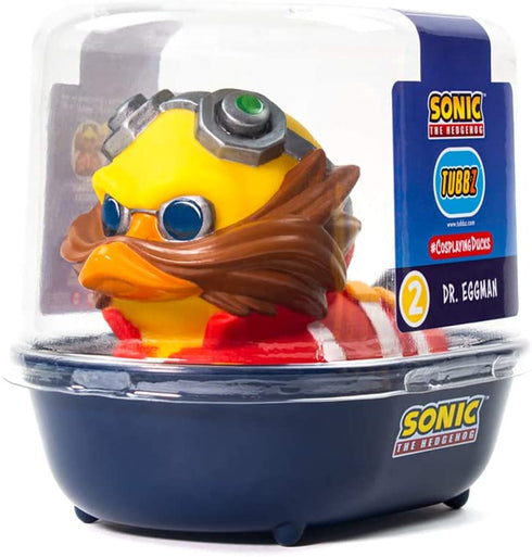 TUBBZ Sonic The Hedgehog Dr Eggman Collectible Duck Figurine - Official Sonic Merchandise - Unique Limited Edition Collectors Vinyl Gift