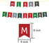 Christmas Party Decorations Kit - Set Includes Merry Christmas Banner Paper Fans Honeycomb Balls Xmas Photo Booth Props Confetti Balloons Red Green Latex Balloons String for Indoors Office Home Decors