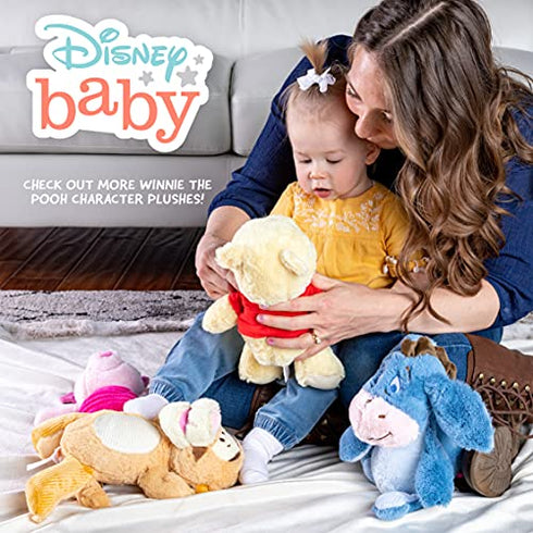 KIDS PREFERRED Disney Baby Winnie the Pooh and Friends Stuffed Animal with Jingle and Crinkle, Pooh 12”, Standard