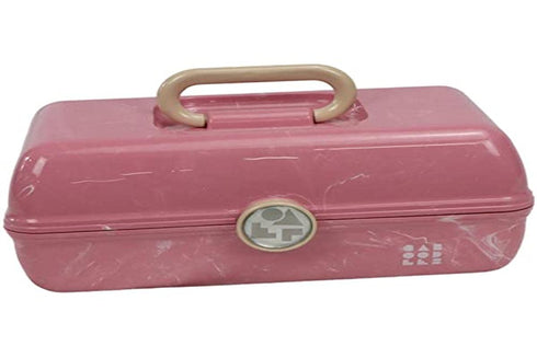 Caboodles On-The-Go Girl Retro Case, Dusty Rose Marble