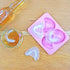 Fairly Odd Novelties FON-10014 Smile Teeth Denture Shaped ICE Tray Mold Perfect Gag or White Elephant Gift for Dentists or Seniors makes 4 Cubes One Size Pink