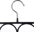 Tosnail 3 Pack Total 48 Rings Steel Non-Slip Tie Hanger Scarf Hangers Scarf Organizer Scarf Holder Legging Hanger Closet Space Saver