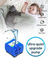 Cat Water Fountain Pump,Pet Fountain Pump Replacement Pump DR-DC160 Motor for 360°Stainless Steel Cat Fountain and Cupcake Ceramic Cat Drinking Fountain(Blue)