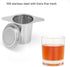 Stainless Steel Tea Infuser, JEXCULL Premium Tea Strainer with Two Handles & Large Capacity for Loose Tea Leaf, Classic Metal Mesh Tea Filter for Cups, Mugs, Teapots