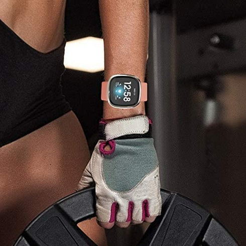 KPYJA 6-Pack Screen Protector Compatible with Fitbit Versa 3/Sense Case, Soft TPU Plated Case All-Around Protective Screen Full Cover Bumper Compatible for Fitbit Sense/Versa 3 Smart Watch
