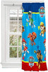 Franco MU5678 Kids Room Darkening Window Curtain Panel, 42" x 63", Paw Patrol