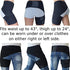 ROXOFIT Hip Brace - Thigh Hamstring Sciatica Pain Relief Brace - Compression Support Wrap for Hip Flexor Strain, Groin Pull, SI Joint, Arthritis, Bursitis, Sciatic Nerve for Men, Women (Black)