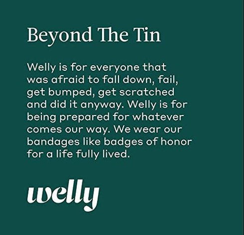 Welly Bandages - Kicker Sticker, Hydrocolloid, Adhesive, Heel Blister Protection, Clear - 8 ct