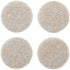 Scotch SP808-NA Felt Furniture Pads, Round 3", Beige, 4 Count