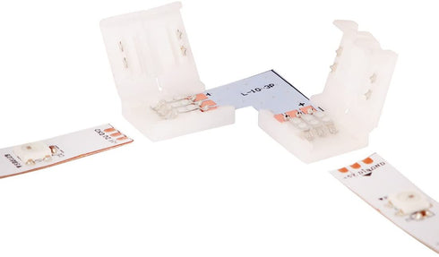 BTF-LIGHTING 10sets 3PIN 10mm Width Right Angle L Shape solderless Corner Connector for WS2811 WS2812B SK6812 LED Strip No Soldering Can't Support 144LEDs/m or ALTOVE LED Strip