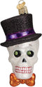 Old World Christmas Ornaments: Halloween Decorations Glass Blown Ornaments for Christmas Tree, Top Hat