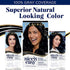 Clairol Nice'n Easy Permanent Hair Dye, 2BB Blue Black Hair Color, Pack of 1