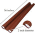 Evelots Draft Stopper Door/Window-Double-No Repositioning-No Cold -36 Inch-Set/2
