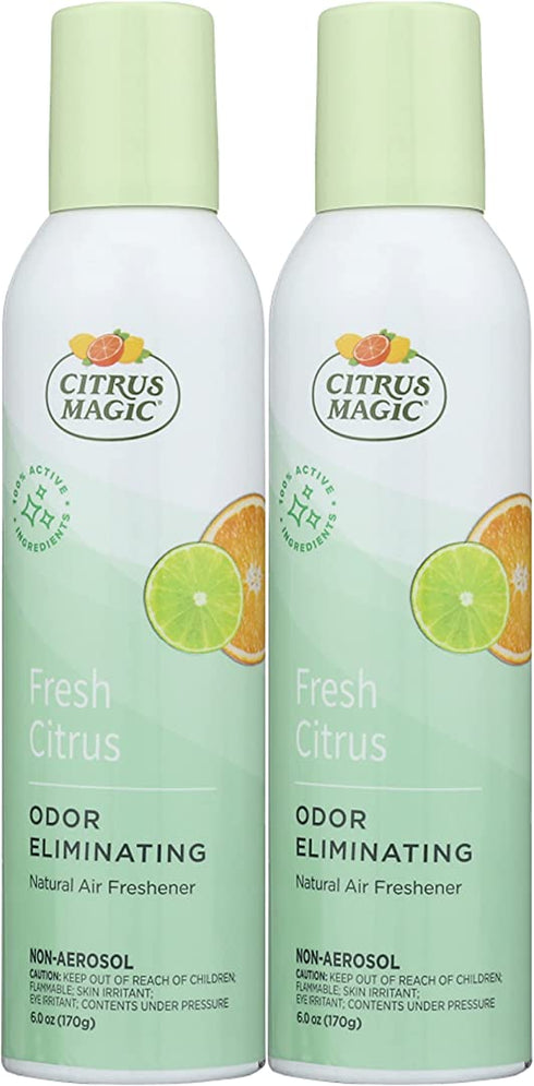 Citrus Magic, BMT612172146, Topical Citrus Blend Air Freshener Spray, 2 / Pack