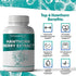 Hawthorn Berry Extract Hibiscus Olive Leaf Blend 450mg per serving, Heart Health High Blood Pressure Support Supplement Powerful Antioxidant,120 Veg Caps 4 Month Supply, Hawthorne Berry Capsules Vegan