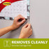 Command Poster Strips, Damage Free Hanging Poster Hangers, No Tools Wall Hanging Strips for Posters, 60 White Command Adhesive Strips