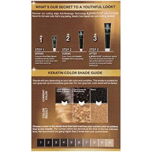 Schwarzkopf Keratin Color, Color & Moisture Permanent Hair Color Cream, 9.00 Honey Blonde