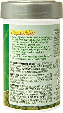 Tetra Tetrafauna Pro ReptoMin Baby Turtle Formula Sticks, 1.13 oz. (77093)