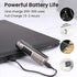 Triple Arc Lighter Plasma Lighter Windproof Lighter Rechargeable Electric Lighter Rechargeable USB Survival Lighter with LED Battery Indicator for Fire Outdoors Adventure Camping Hiking